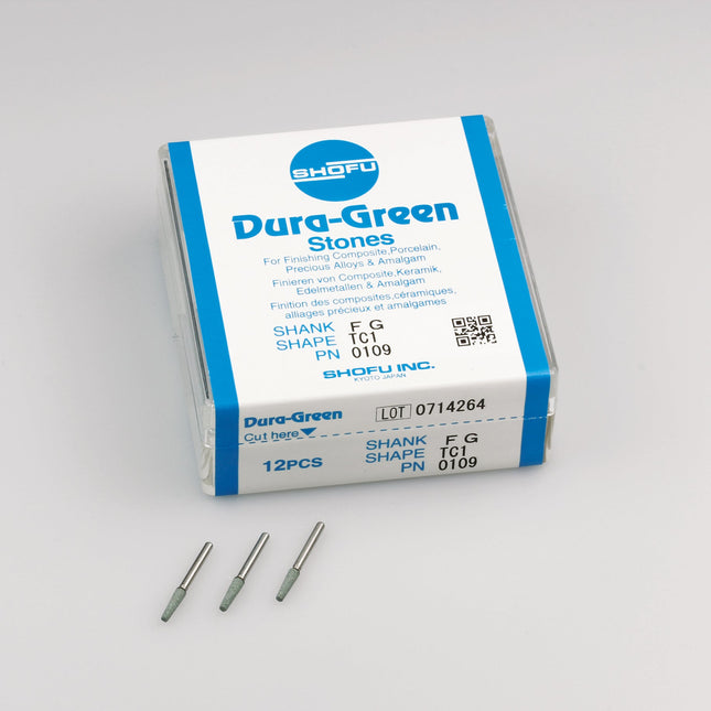 Dura-Green Stones Taper Cylinder TC1 FG (Ref. 0109) 
