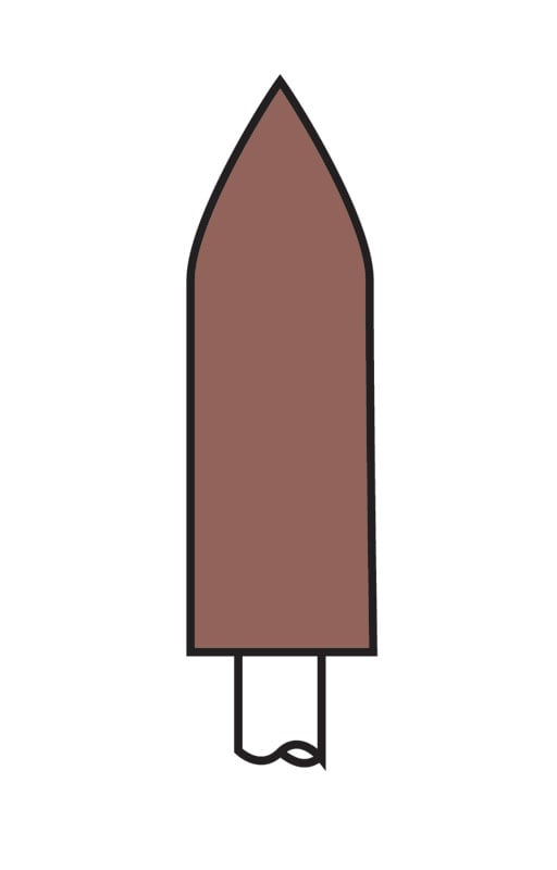 Brownie Polishers Bullet PC2 RA (Ref. 0282) 