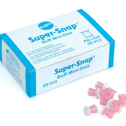 Super-Snap Buff Mini-Disks (L524) 