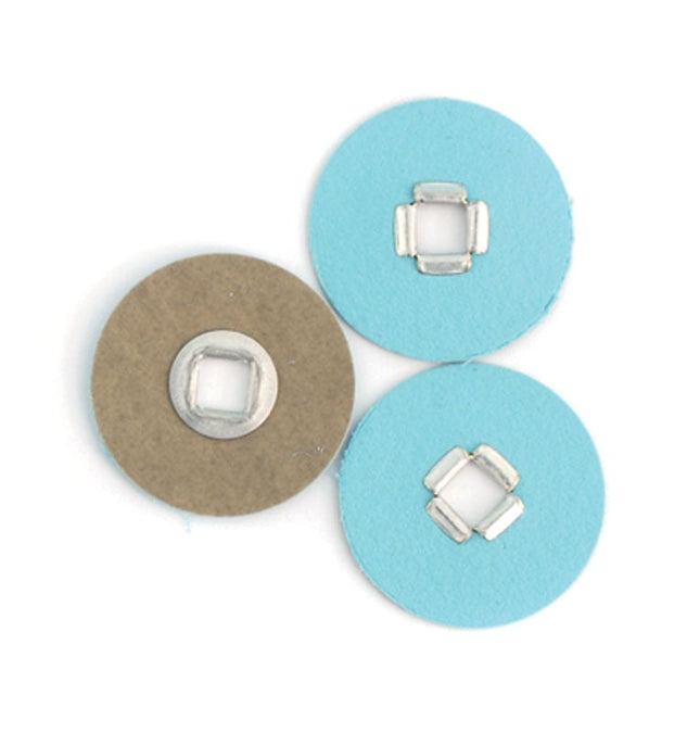 Sof-Lex Polishing Discs for Moore Mandrels Super Fine 1958SF (Light Blue) 