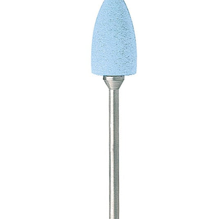 Acrylic Polisher Point Silicone Smoother â€“ Light Blue â€“ Medium 