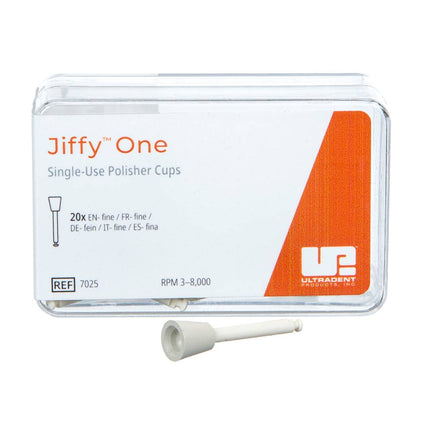 Jiffy One Single Use Polishers Fine Cup 