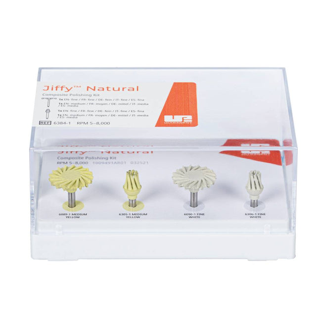 Jiffy Natural Composite Polishing Kit - Plastic Block 