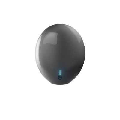 The Pebble Mini Plug & Play Hand Dryer in Satin Silver