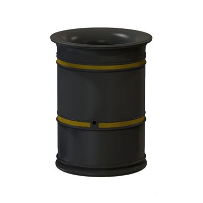 Traditional Open Top 100 Litre Litter Bin
