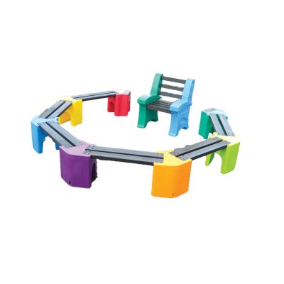 Multicoloured Learning Curve and Teachers Chair