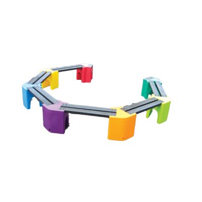 Multicoloured Learning Curve Bench