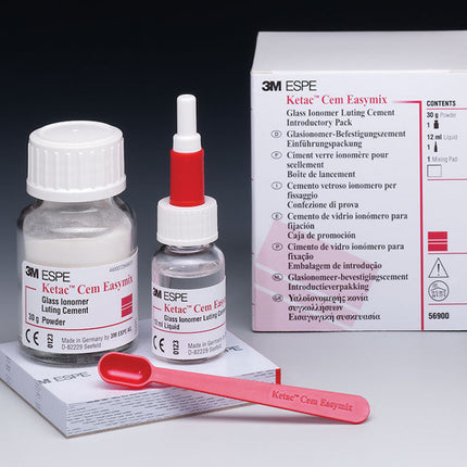 Ketac Cem Easymix Glass Ionomer Luting Cement Intro Pack 