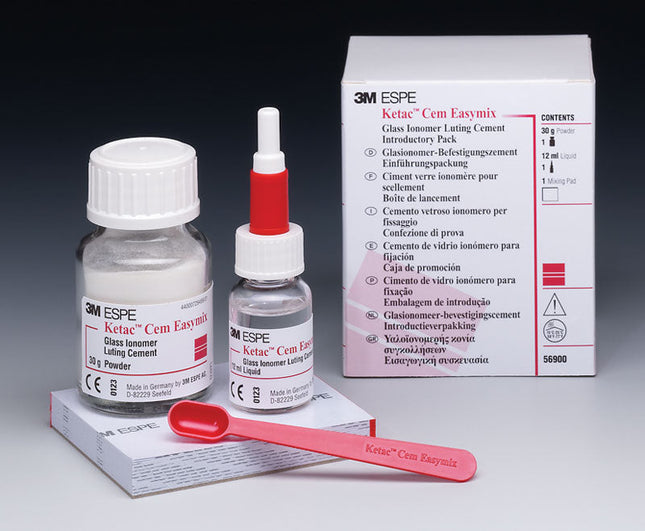 Ketac Cem Easymix Glass Ionomer Luting Cement Intro Pack 