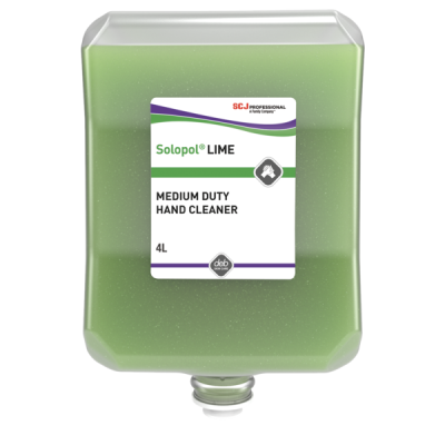 SCJP Solopol 4 Litre Lime Hand Cleanser Step 2 Large: Cleanse