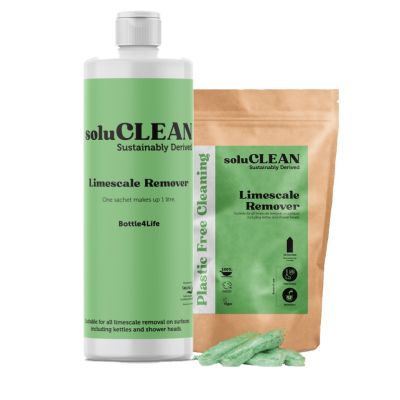 SoluCLEAN Limescale Remover Starter Pack Sachets & Bottle4Life