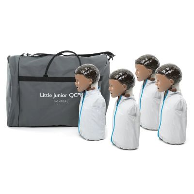 Little Juniorâ„¢ Child CPR Training Manikin Light/Dark Skin, Single/Quad