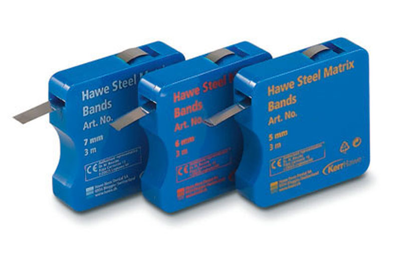 Hawe Steel Matrix Bands 0.045mm 6mm (Ref. 499B) 