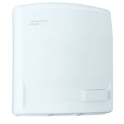 Mediclinics Push Button Hand Dryer in White