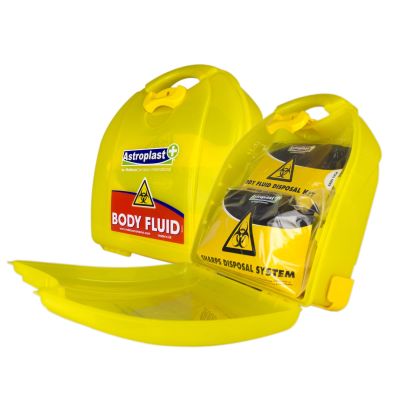 Wallace Cameron Mezzo Body Fluid and Sharps Kit for Safe Clean Up