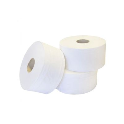 C21 Mini Jumbo Toilet Roll White 2ply (Pack of 12)