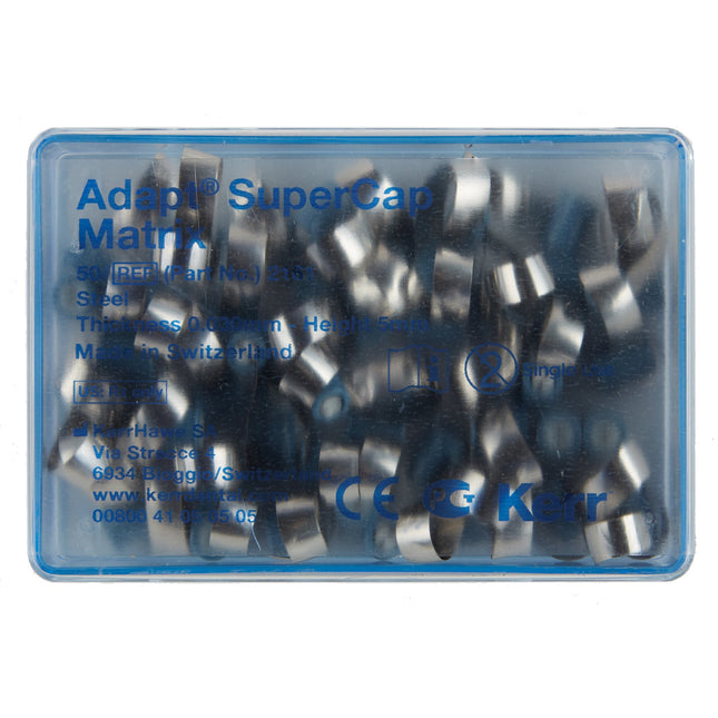 SuperMat Adapt SuperCap Matrix Steel, 0.03, high 5.0mm Blue 