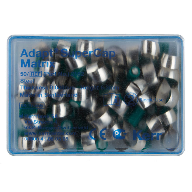 SuperMat Adapt SuperCap Matrix Steel, 0.03, high 6.3mm Green 