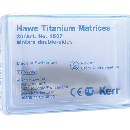 Titanium Matrices - Flat Molars double sides (Ref.1507) 