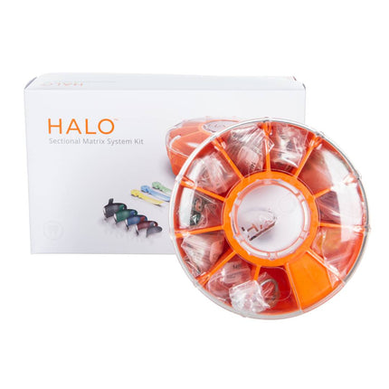 Halo Sectional Matrix Kit Firm Coated Bands No Instruments 