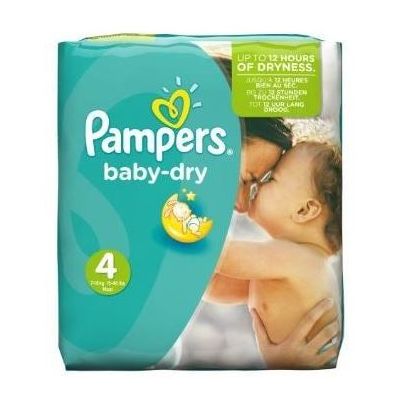 Pampers Baby Dry Nappies 62 packs (Various Sizes)