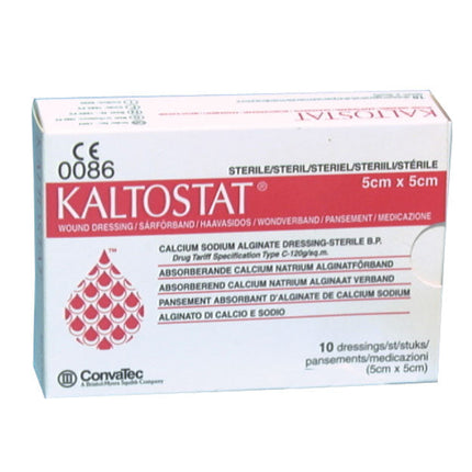 Kaltostat Sterile Dressing 5cm x 5cm 