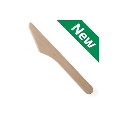 Disposable Wooden Knives (Case of 2000)