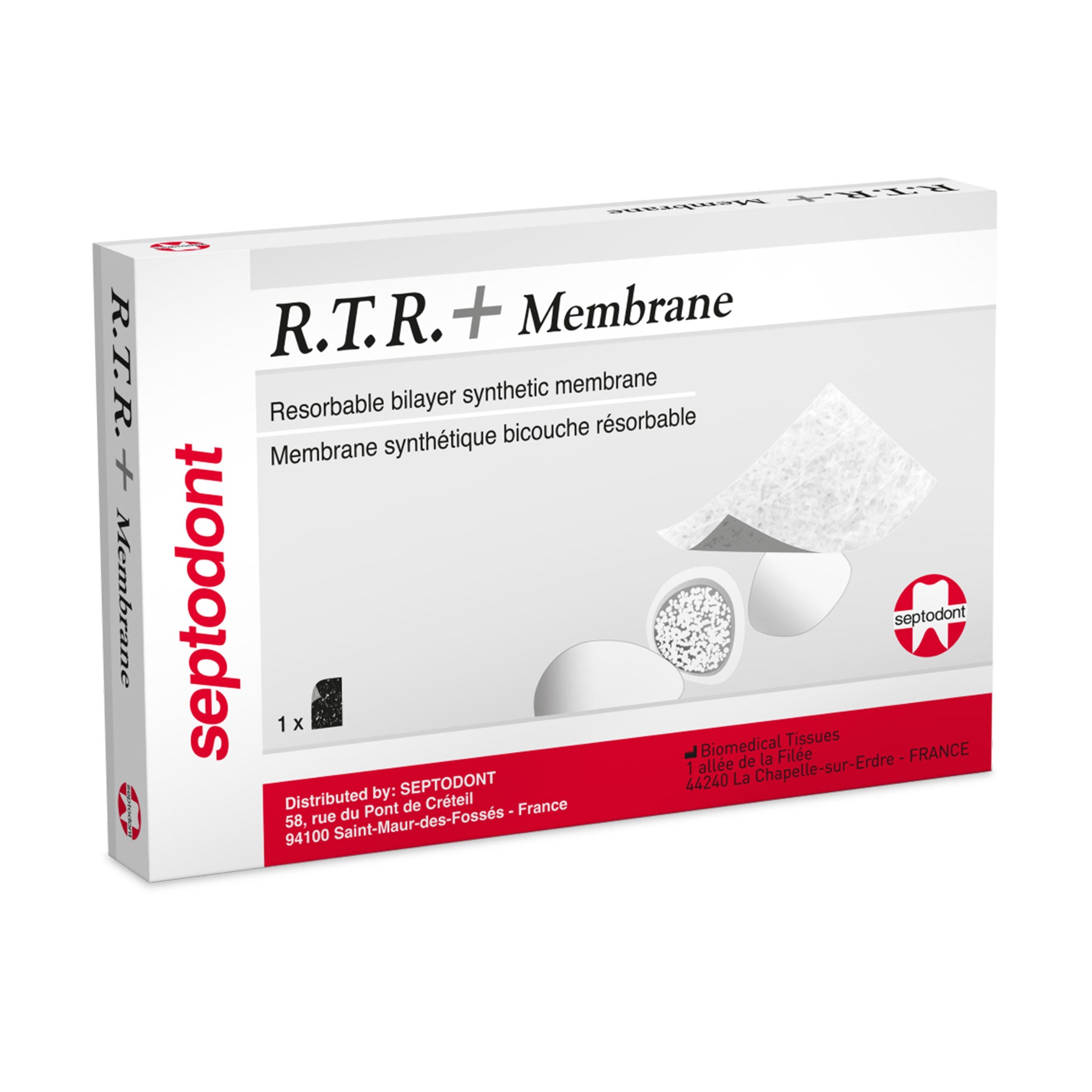 RTR+ Membrane 15x25mm 