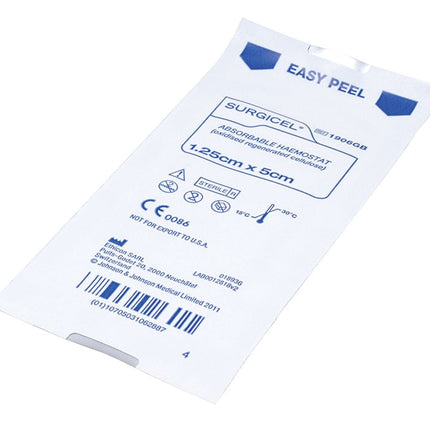 Surgicel Haemostatic Gauze 1.2cm x 5cm 
