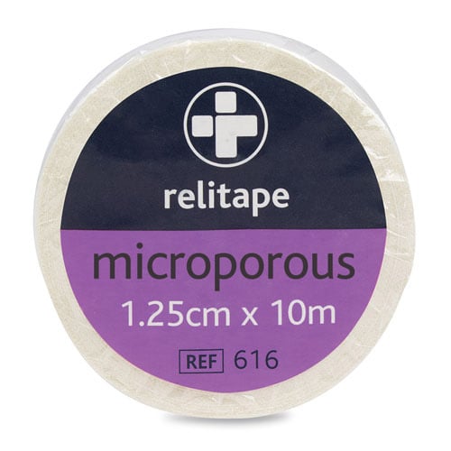 Microporous Tape 1.25cm x 10m 