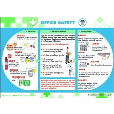 Health and Safety Office Safety Poster (420 x 590mm)