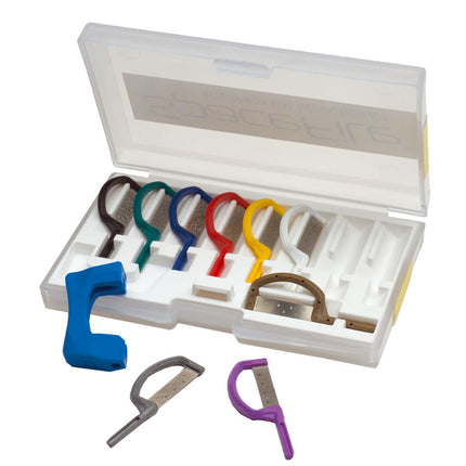 SpaceFile D/Sided Starter Assorted Pk 8 + Saw (40034) 