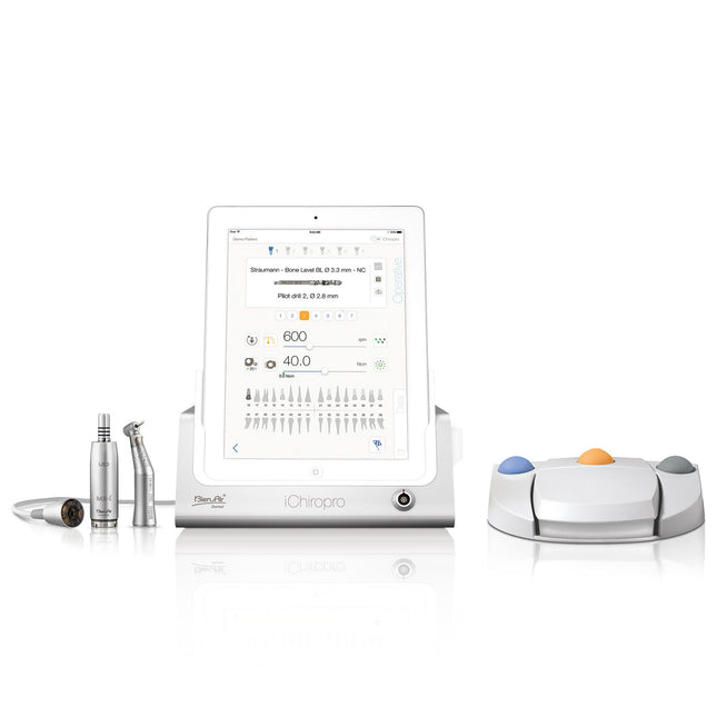 iChiropro Implant Motor with CA20:1L Contra-Angle & iPad 9 