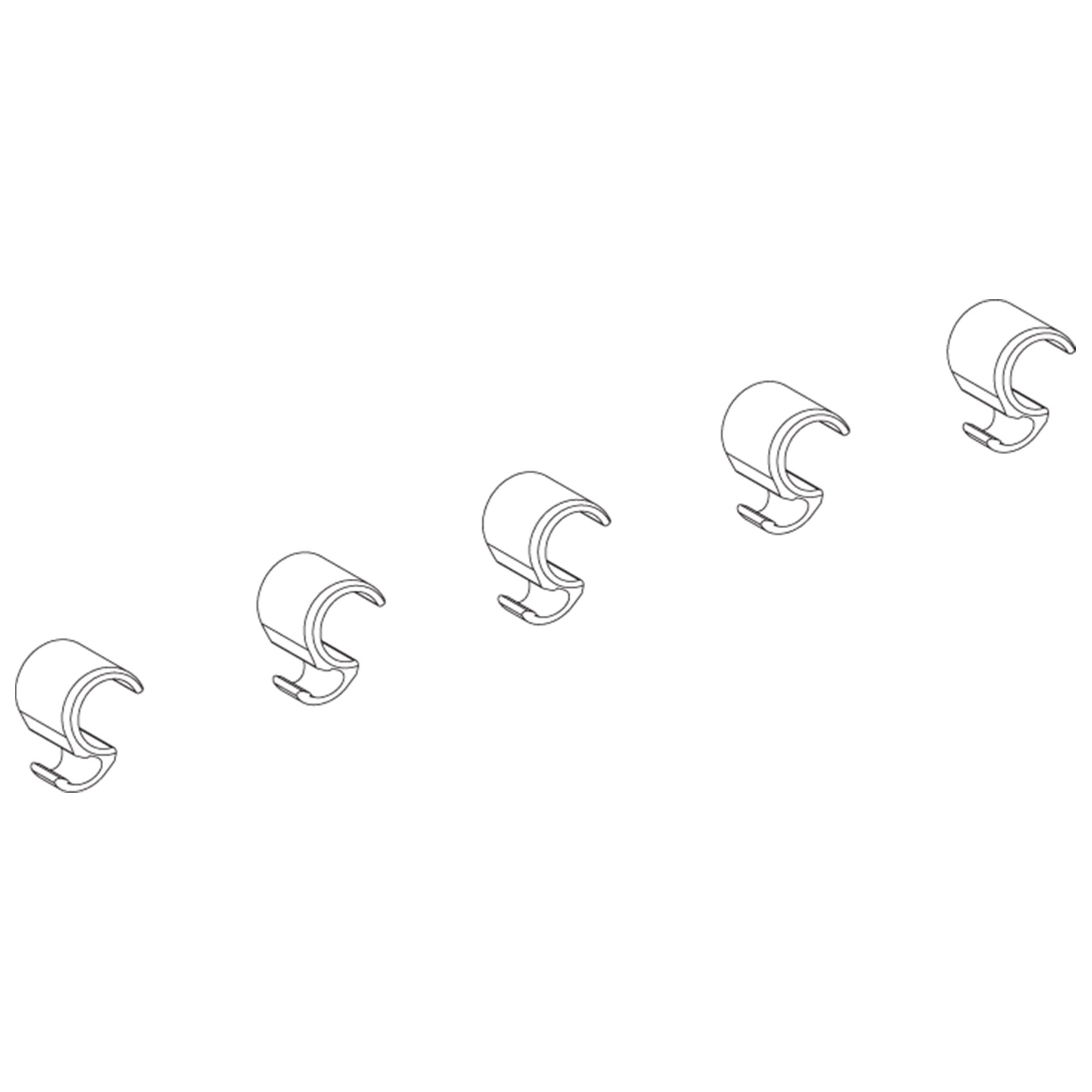 W&H Tube Clamps (Clips) for Implantmed 