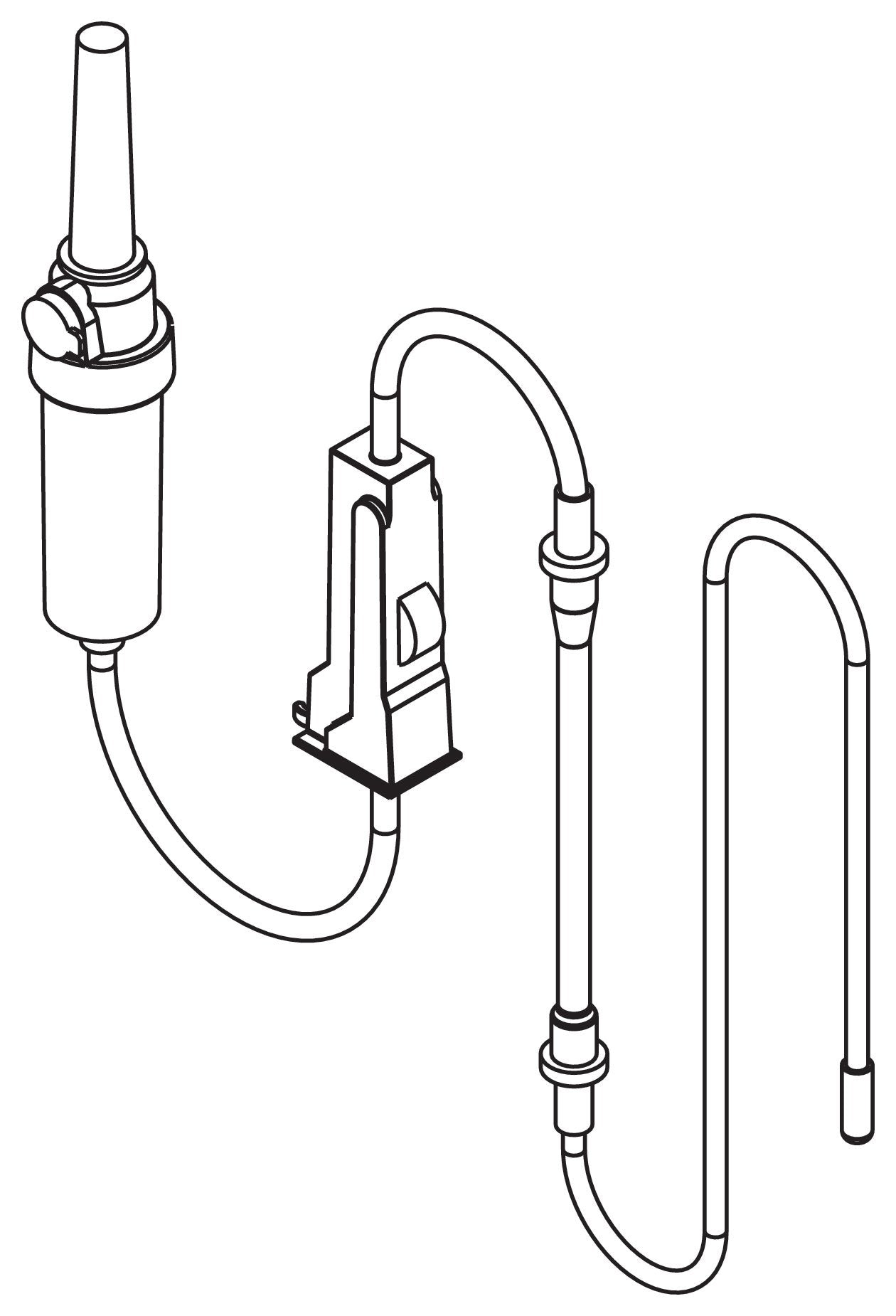 W&H Sterile Irrigation Tubing Set / Giving Sets (04363600) 