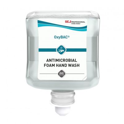 SCJP OxyBAC 1 Litre Foam Wash Cartridges (Case of 6)