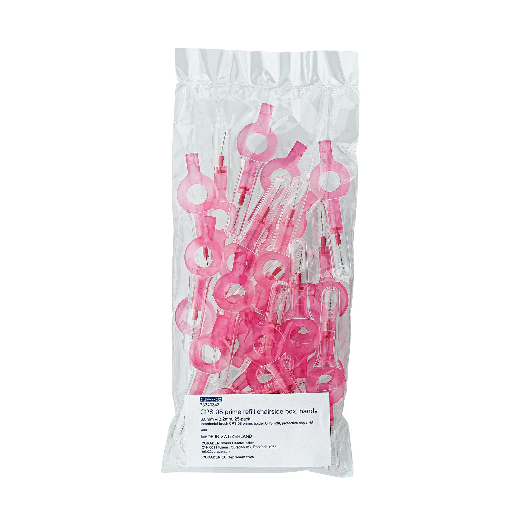 Curaprox Prime Chairside Handy Pink 