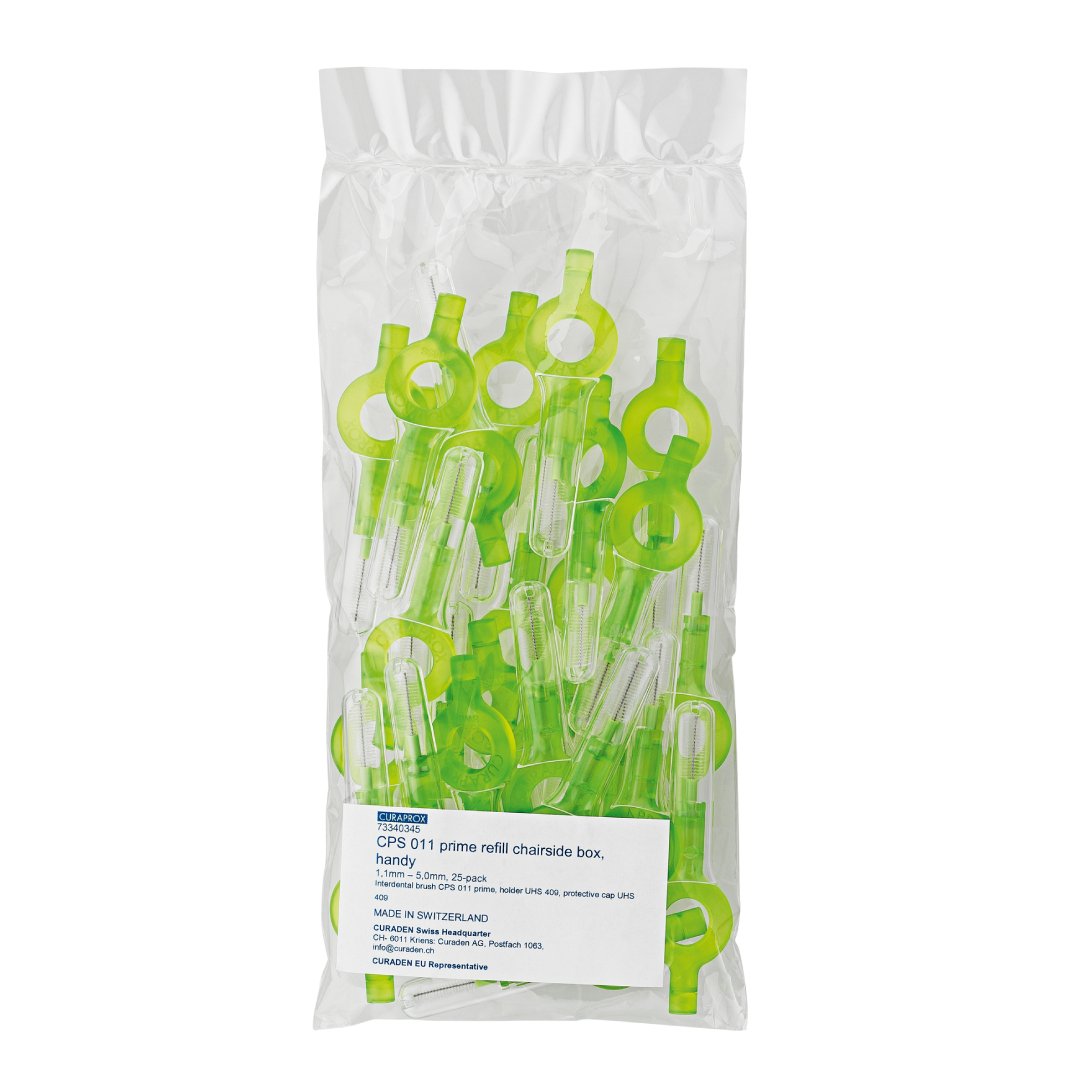 Curaprox Prime Chairside Handy Lime Green 