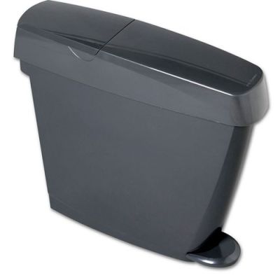 SanibinÂ® 20 Litre Pedal Sanitary Bin in Grey