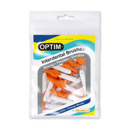 OPTIM Interdental Brush Bulk Packs XXXFine Orange 
