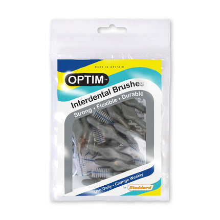 OPTIM Interdental Brush Bulk Packs XL Grey 