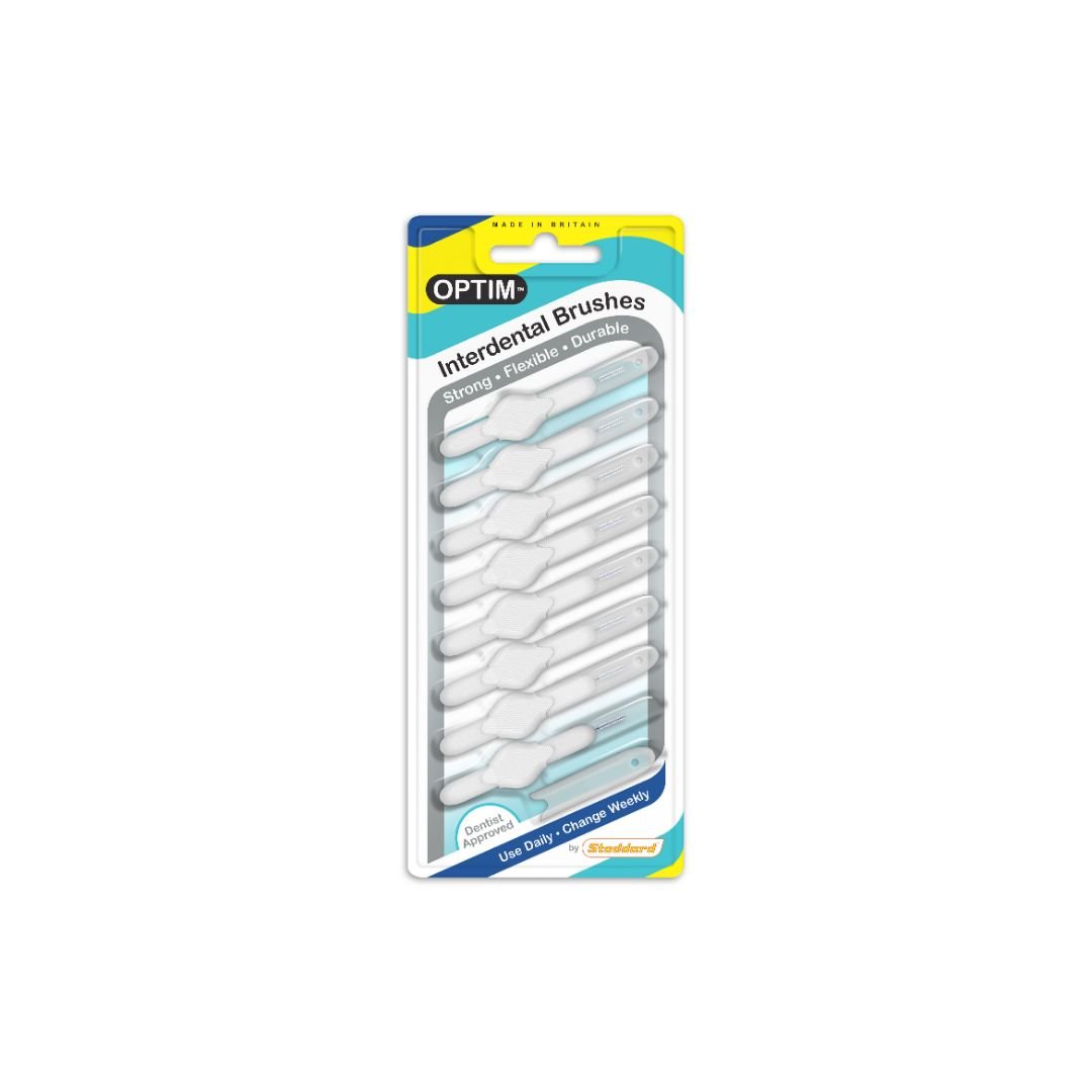 OPTIM Interdental Brush Super Fine White 