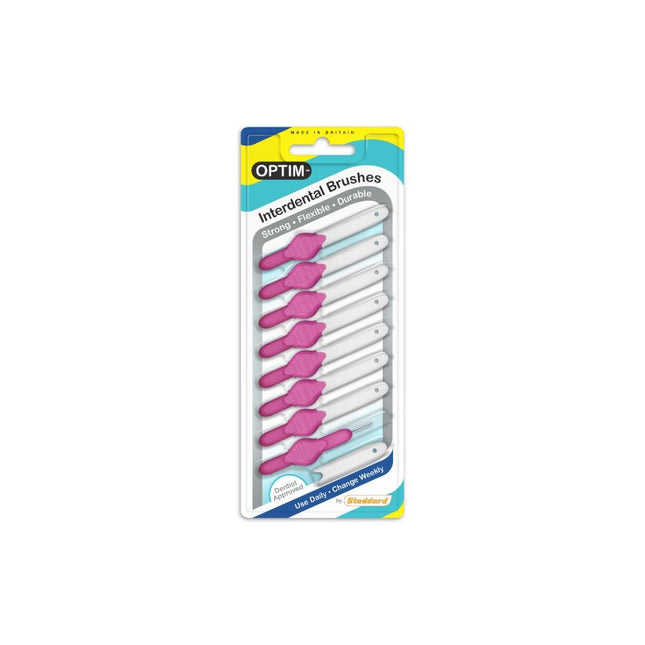 OPTIM Interdental Brush XXXXFine Pink 