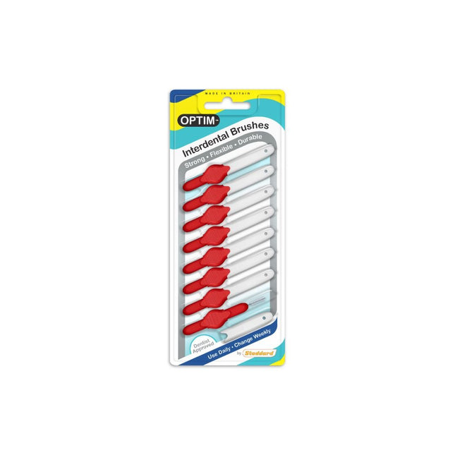 OPTIM Interdental Brush XXFine Red 