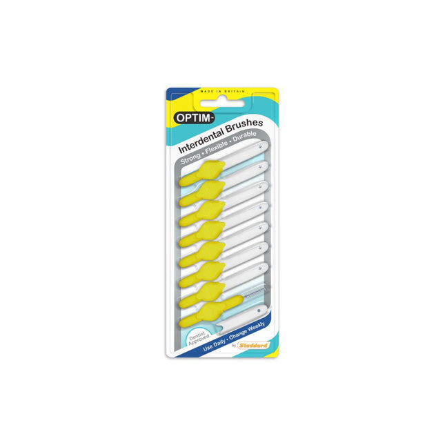 OPTIM Interdental Brush Fine Yellow 
