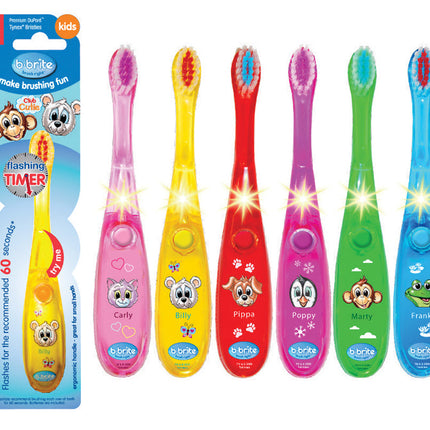 BBrite Club Cutie Wave Flashing Toothbrush 