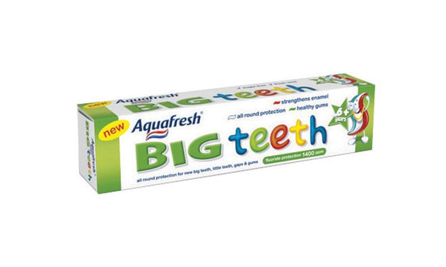 Aquafresh Toothpaste Big Teeth 