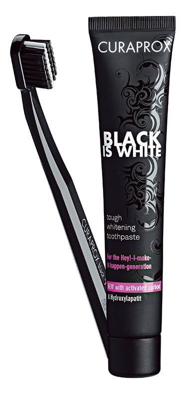Black is White Toothpaste & Brush 