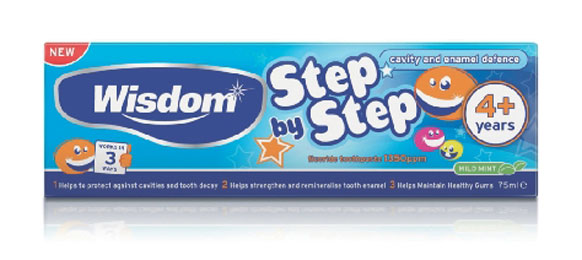 Step by Step Toothpaste 4+ years 