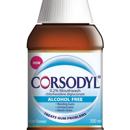 Corsodyl Mouthwash Mint - Alcohol Free 